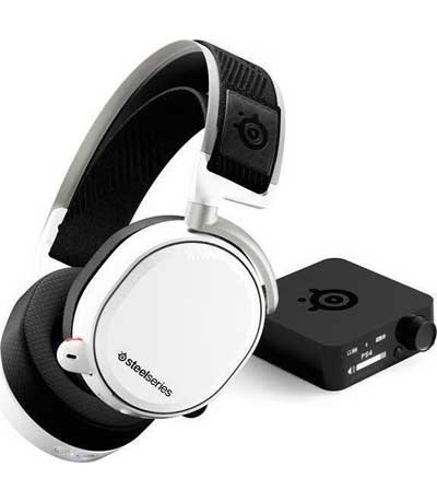 SteelSeries Arctis Pro Wireless White + BT White PS4,PS5,XB1,XBSeries,PC