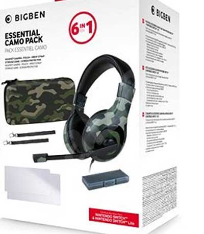 Nacon Essential Pack CAMO Nintendo Switch