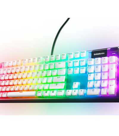 Steelseries Prismcaps White