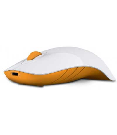 ALCATROZ WIRELESS RECHARGEABLE MOUSE SHARK W.F.YELLOW