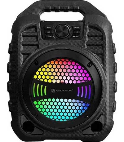 AUDIOBOX BLUETOOTH 5 TWS RECHARGEABLE PORTABLE KARAOKE SPEAKER WITH MIC