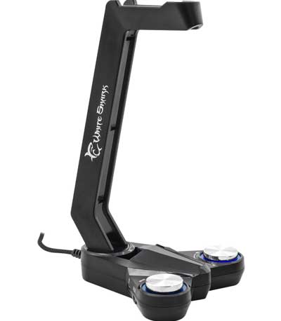 WHITE SHARK HEADPHONES STAND AND HUB TOTEM PRO