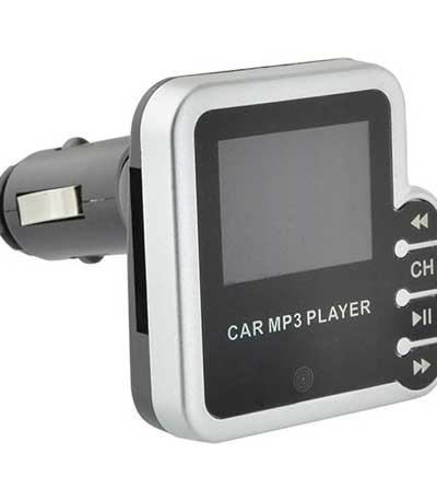LAMTECH DIGITAL FM TRASMITTER WITH REMOTE CONTROL WHITE