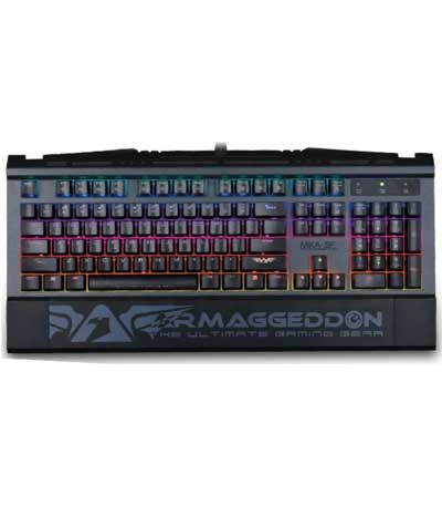 ARMAGGEDDON MECHANICAL GAMING KEYBOARD PSYCHRAPTOR MKA-9C RED