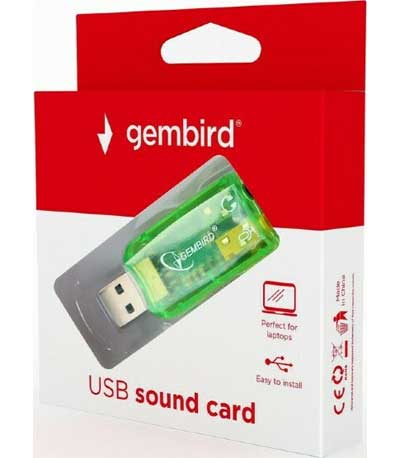 GEMBIRD USB SOUND CARD VIRTUS