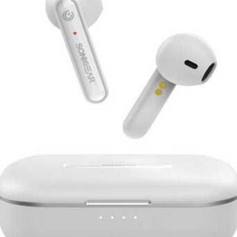 SONIC GEAR TWS 1 CLEAR AUDIO EARPUMPS WHITE