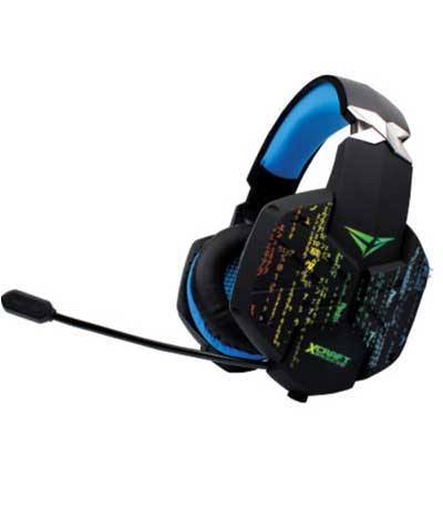 ALCATROZ WIRELESS 2,1 CHROMATIC DESIGN GAMING HEADSET GOLD HP8000