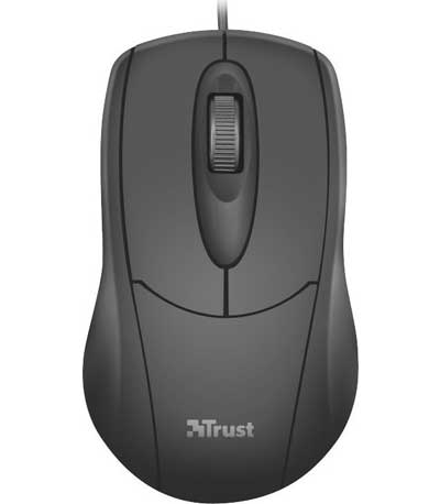 Trust - Ziva Optical Mouse - Μαύρο (21947)