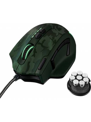 GAM.MOUSE TRUST GXT155C GREEN 20853