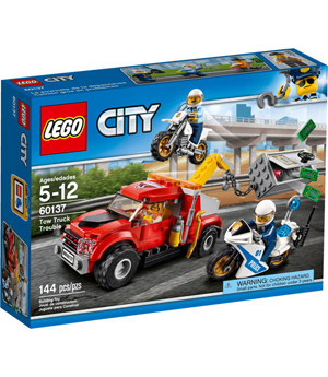 LEGO City Φασαρίες με Ρυμουλκό Φορτηγό-60137