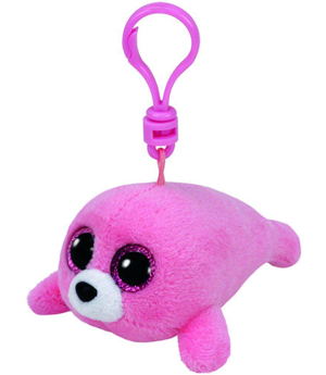 TY BEANIE BOOS - Pierre Η Ροζ Φώκια Χνουδωτή Μπρελόκ (8,5 εκ.) - (1607 - 35019)