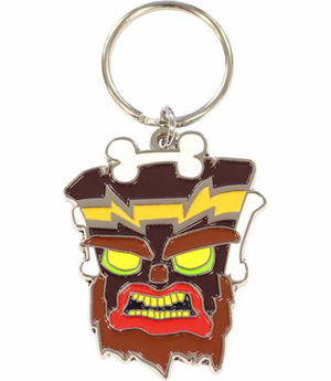 CRASH BANDICOOT - UKA UKA METAL KEYCHAIN