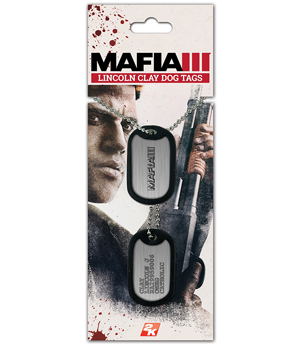 MAFIA III CLAY LINCOLN DOG TAGS (GE3234)