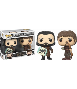 POP! Game of Thrones: Battle of the Bastards - Jon Snow & Ramsay Bolton (2 Pack) Vinyl Figures