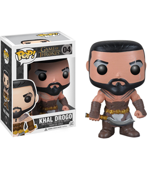 POP! GAME OF THRONES - KHAL DROGO #04 VINYL FIGURE (10CM)