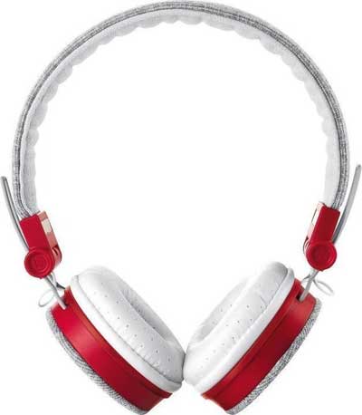 Trust Urban Fyber Headphone For Mobile Smartphone & Tablet Grey/Red