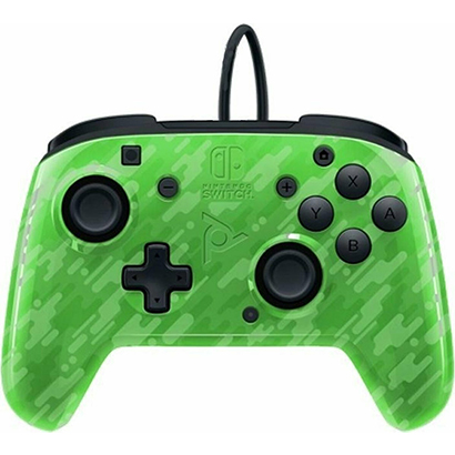 PDP Faceoff Deluxe+ Audio Nintendo Switch Controller - Χειριστήριο - Green Camo