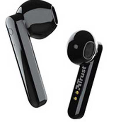 TRUST - PRIMO Touch Bluetooth Wireless Earphones Μαύρο 23712
