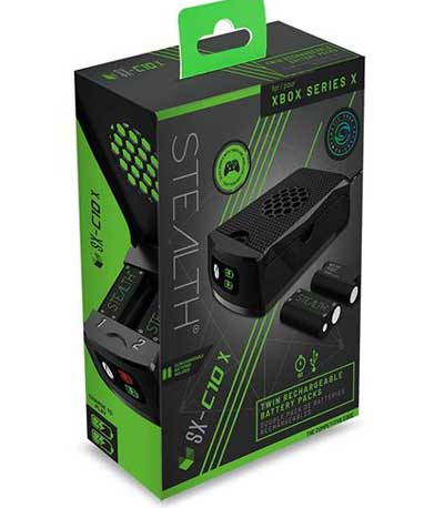STEALTH SX-C10X Twin Rechargeable Battery Packs for Xbox Series X