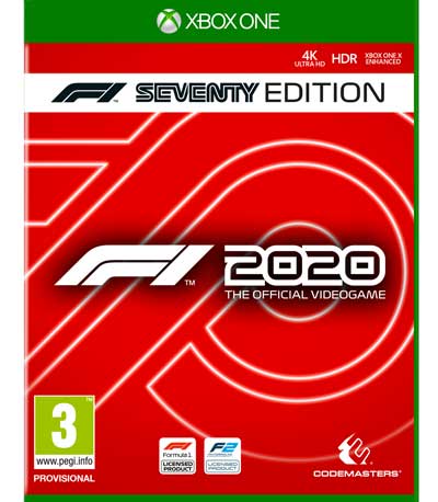 F1 2020 Seventy Edition XB1 NEW