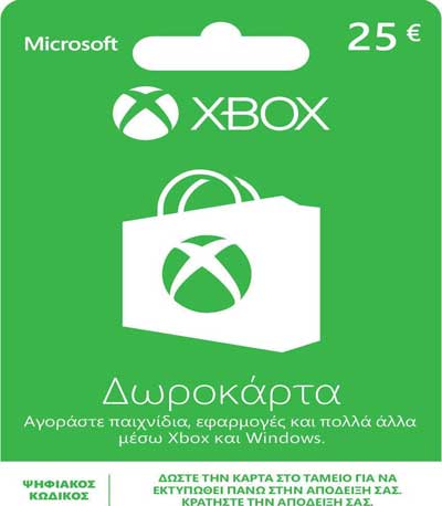 Microsoft Xbox Live 25 Euro