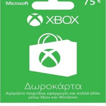 Microsoft Xbox Live 75 EURO Gift Card