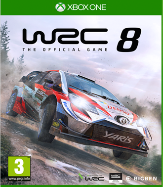 WRC 8 The Official Game XBOX ONE NEW