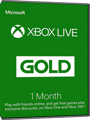 Microsoft Xbox Live Gold 1 Month (Xbox One)