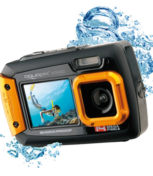 AQUAPIX WATERPROOF CAMERA 1400 ACTIVE ORANGE
