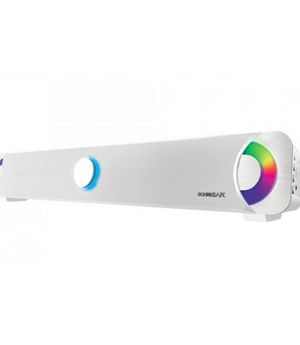 SONIC GEAR BLUETOOTH SOUNDBAR WITH LIGHT EFFECT MP3 BATTERY WHITE