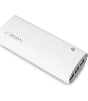 ESPERANZA POWER BANK 13800MAH URANIUM WHITE
