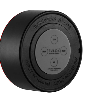 SONIC GEAR BLUETOOTH 4,1 MINI SPEAKER PANDORA HALO 2 (2018 EDITION) BLACK