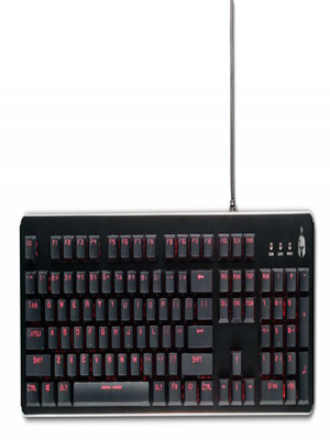 Spartan Gear Minotaur Wired Mechanical Membrane Gaming Keyboard (EU)
