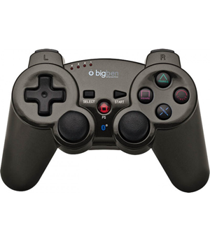 Big Ben Bluetooth Controller Metal Titanium Color PS3 NEW
