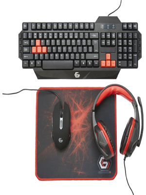 GEMBIRD ULTIMATE 4-IN-1 GAMING KIT US LAYOUT
