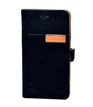 POWERTECH Θήκη Pocket UniFlip Universal για Smartphone 5 - 5.2", μαύρη