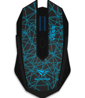 ALCATROZ GAMING MOUSE XCRAFT V 555