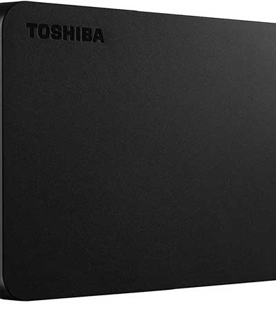 Toshiba Canvio Basics 1TB External HDD 2.5" USB 3.0 (HDTB410EK3AA)
