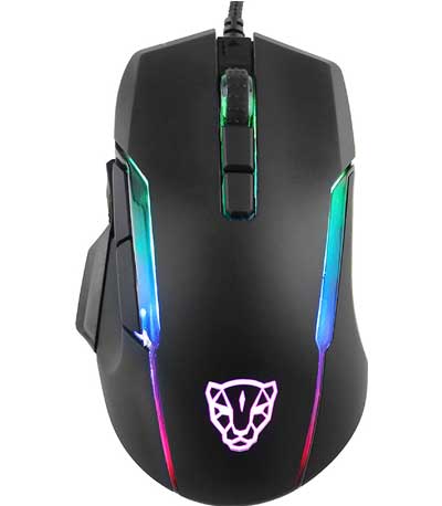 Motospeed V90 Wired Gaming Mouse Black
