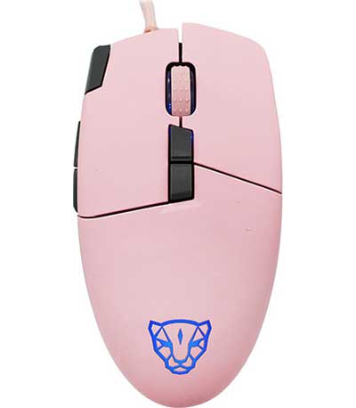 Motospeed V200 Wired Gaming Mouse Pink