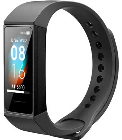 Xiaomi Mi Smart Band 4C Μαύρο (MGW4064)