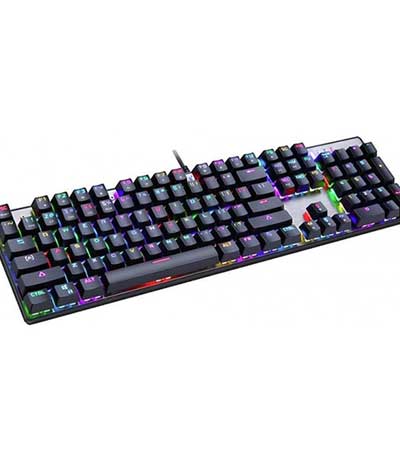 Motospeed CK104 Wired mechanical keyboard RGB with red switch (US)