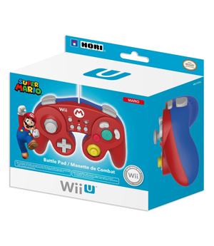HORI Nintendo Licenced Super Smash Bros.Controller - Mario Edition