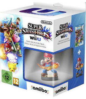 Super Smash Bros WiiU NEW + Amibo Mario Limited Edition