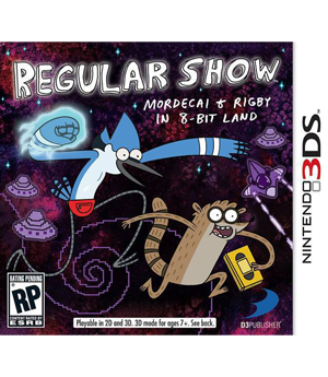 Regular Show: Mordecai and Rigby in 8-bit Land 3DS USED