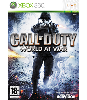 Call of Duty World at War X360 USED