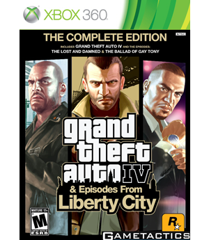 Grand Theft Auto IV: Complete Edition X360 NEW