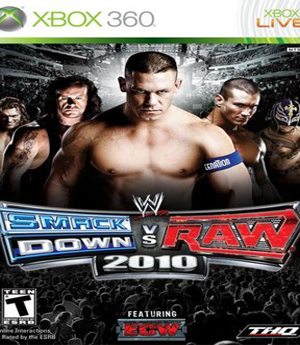 Smackdown vs Raw 2010 X360 USED