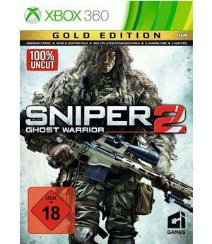 Sniper: Ghost Warrior 2 Gold Edition X360 NEW