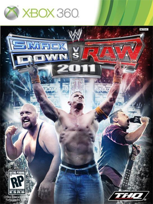 SmackDown vs Raw 2011 XBOX 360 USED